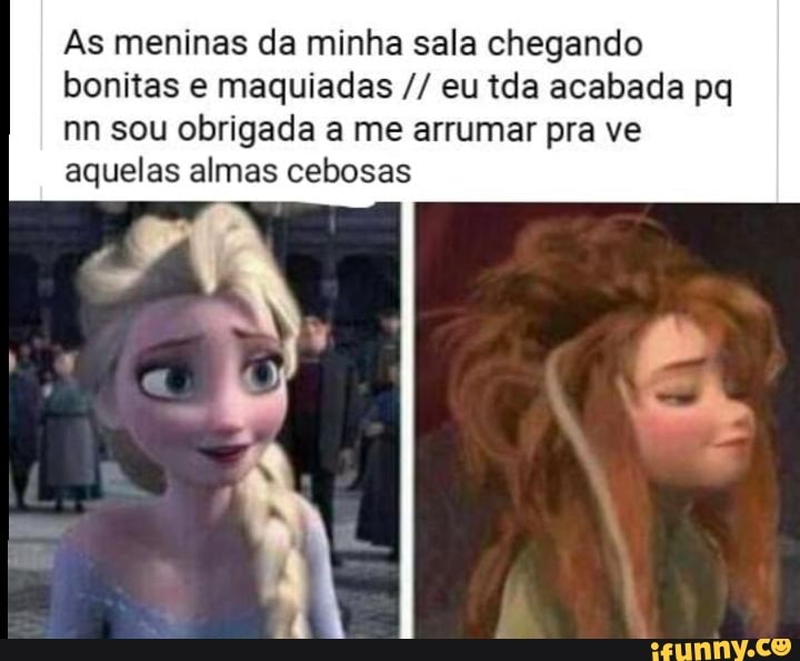 Meninas lindas e maquiadas