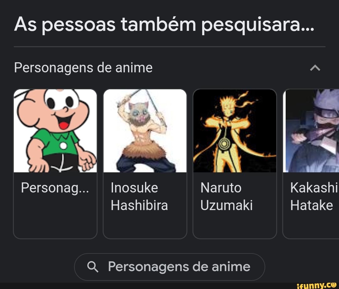 VOCÊ SABIA? O SIGNIFICADO DO NOME RARAS HATAKE PODE SER TRADUZIDO COMO  ESPANTALHO NO CAMPO. olhando coisa nerd curte (olhandocoisanerd JA] -  iFunny Brazil