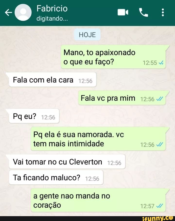 TEM UMA MENINA ME COPIANDO NA CARA DURA MANO E AINDA FALA QUE FOI ELA