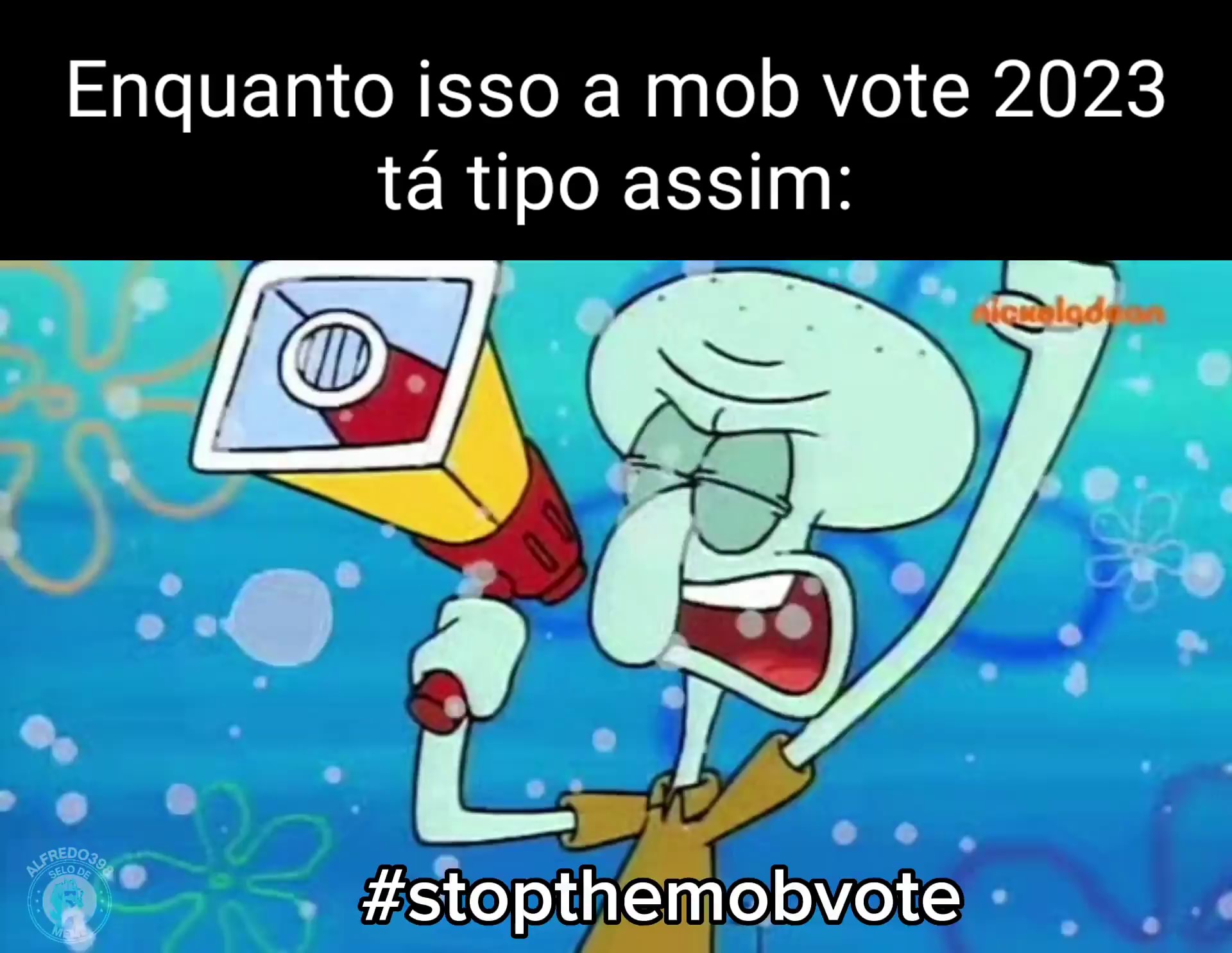 Mob vote: tatu ganha* expectativa: realidade: - iFunny Brazil