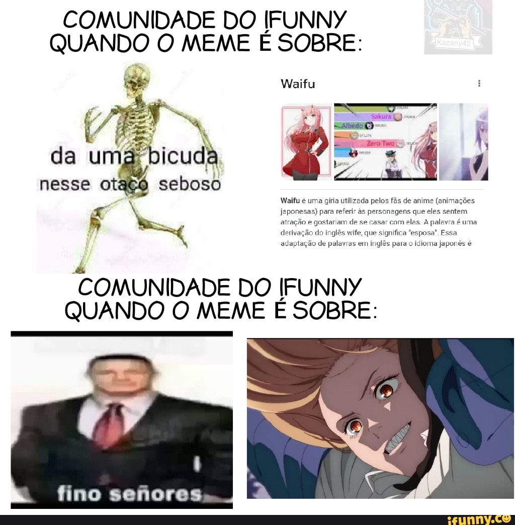 Eu so dou risadas com memes bem estruturados e intelectuais O meme: Tf;  Silva - iFunny Brazil