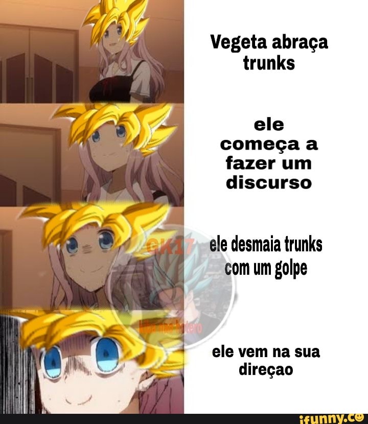 QUANDO A MINA TE CHAMA PRA ASSISTIR DRAGON BALL SUPER, AIVOCÊ CHEGA LÁ E A  TV ESTÁ DESLIGADA E ELA PELADA. - iFunny Brazil