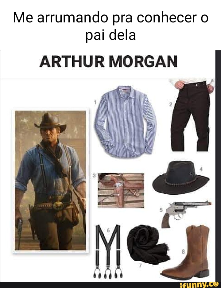 Vc realmente conhece o arthur morgan.