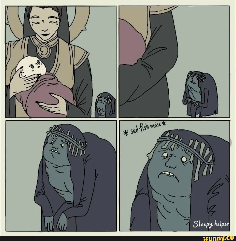 Sadfish memes. Best Collection of funny Sadfish pictures on iFunny