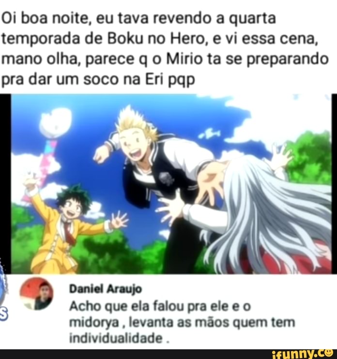 Minha impopular opinião sobre a quarta temporada de Boku no Hero Academia