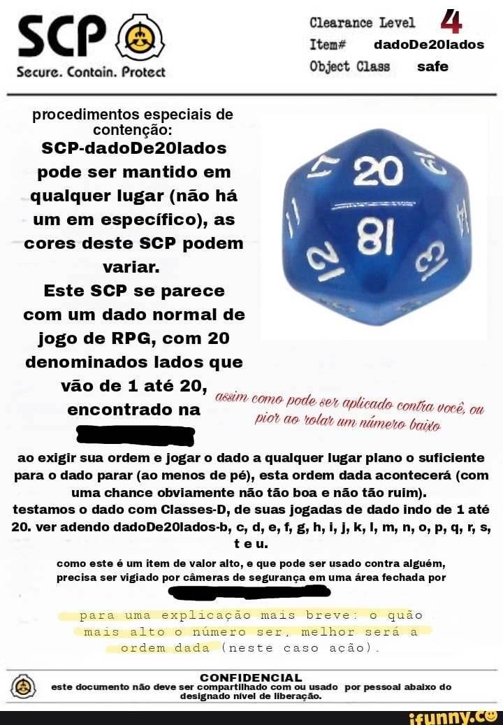 LT Objeto: Euclideo Procedimentos Especiais de Contengao: SCP-096 deve ser  mantido em sua cela, em