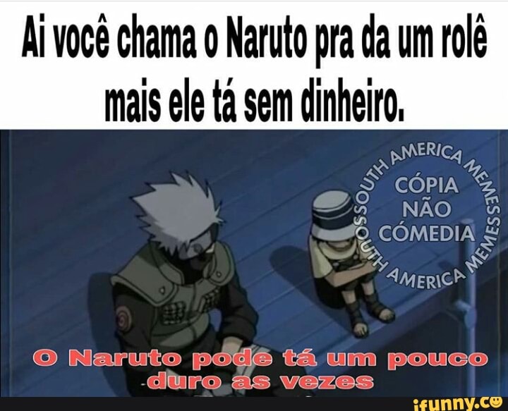 meu nome e naruto uso craque meme