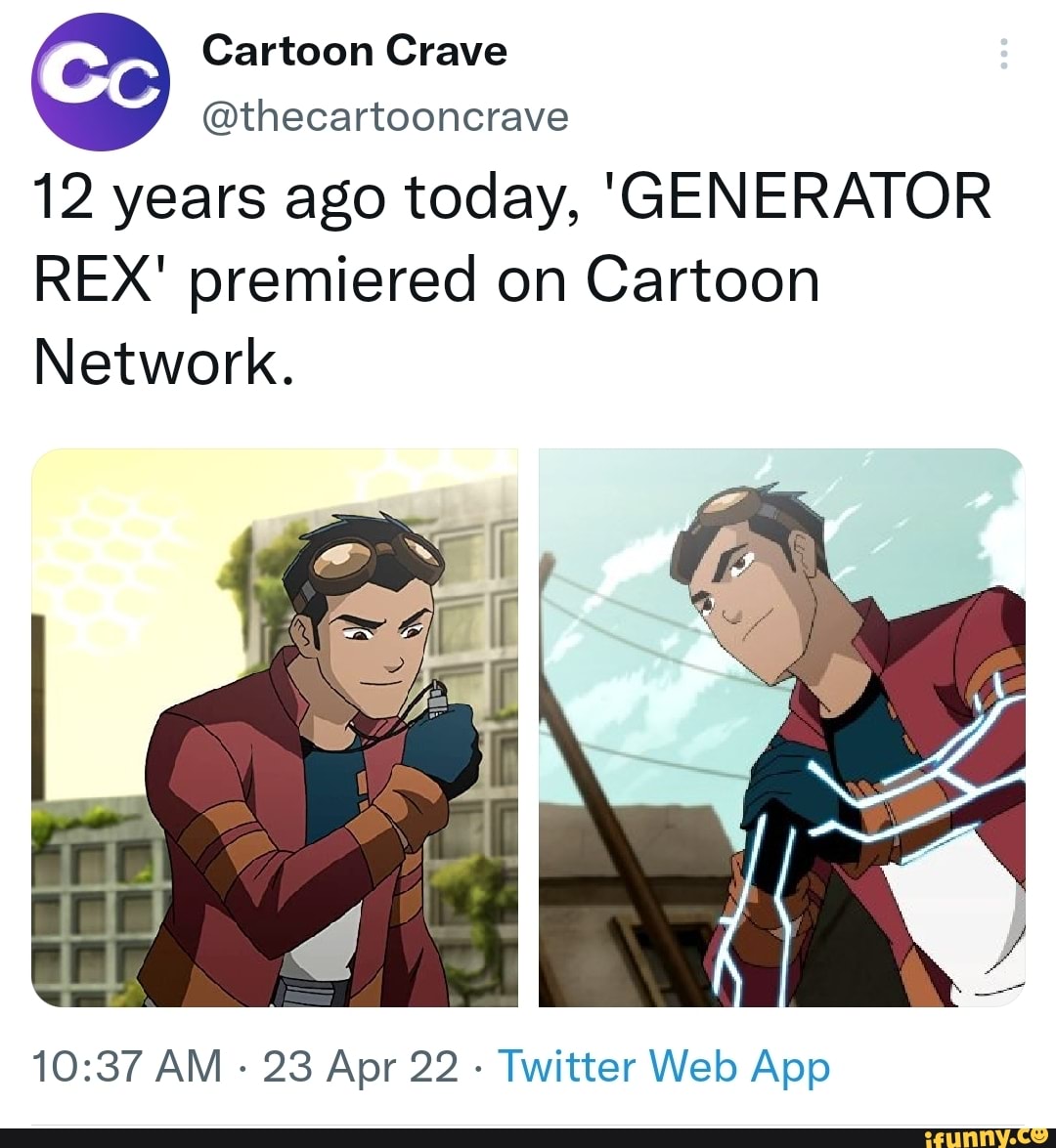 Generator Rex Tweets on X:  / X
