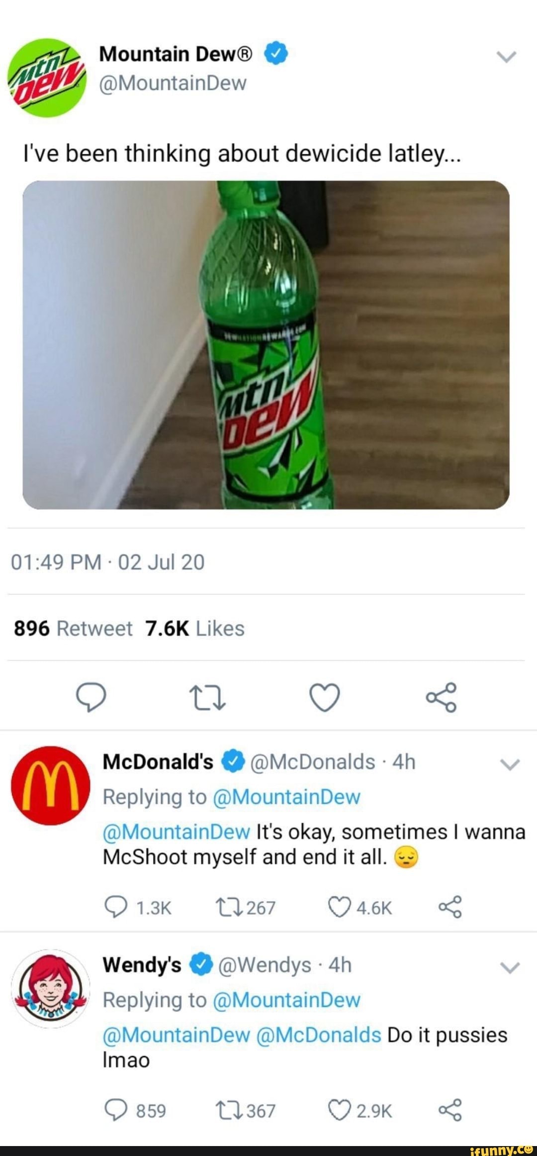 Mcdonalds Mountain Dew