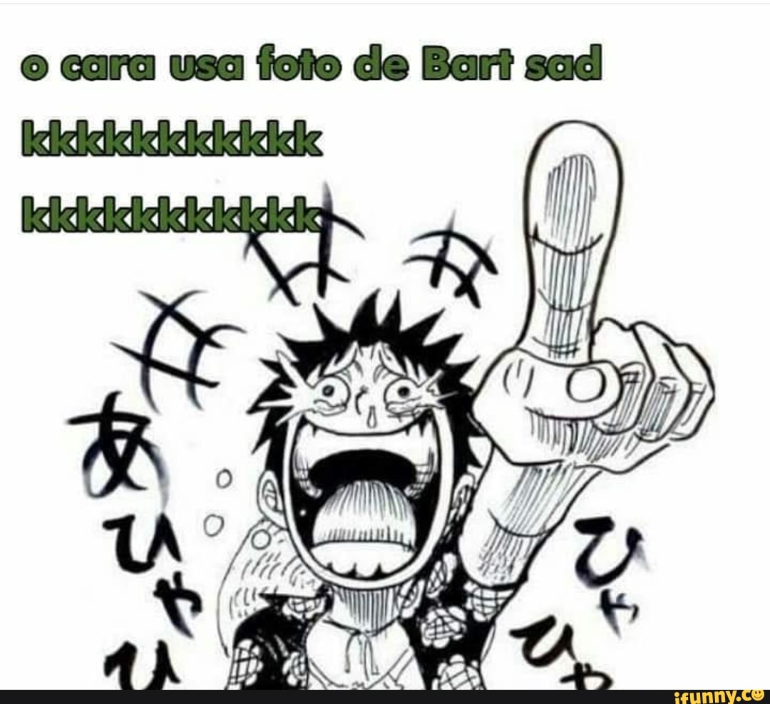 O cara usa foto de Bart sad - iFunny Brazil