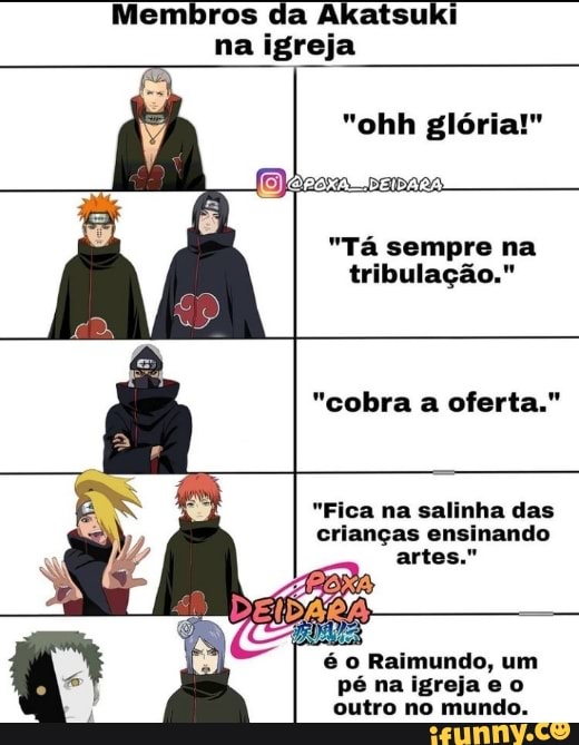 Todo mundo postando os desenhos. Se liga nesse siren head da Akatsuki -  iFunny Brazil