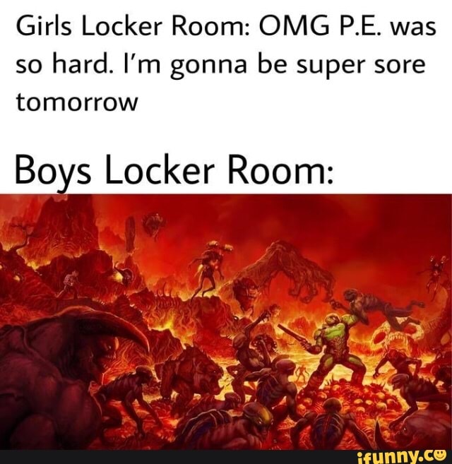 Girls Locker Room Omg Pe Was So Hard Im Gonna Be Super Sore Tomorrow Bo 5 Locker Room 4348