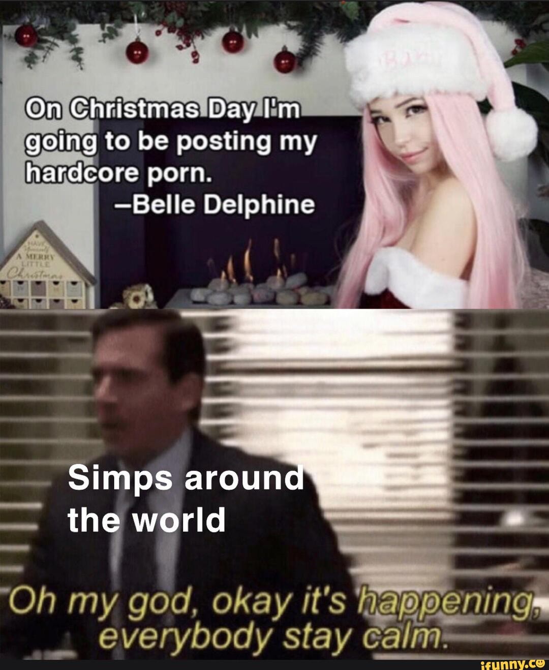 Belle delphine christmas porn