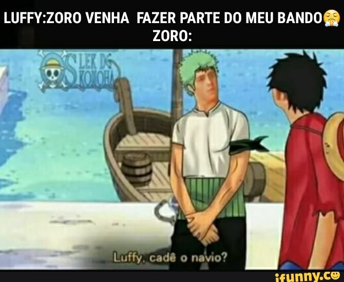 zoro perdido como sempre KKKKKKKK#onepiece #zoro #monkeydluffy