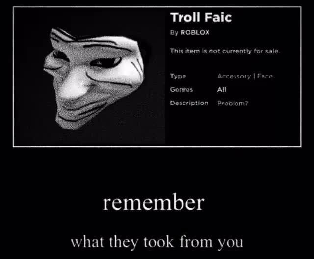 Troll Faic - Roblox