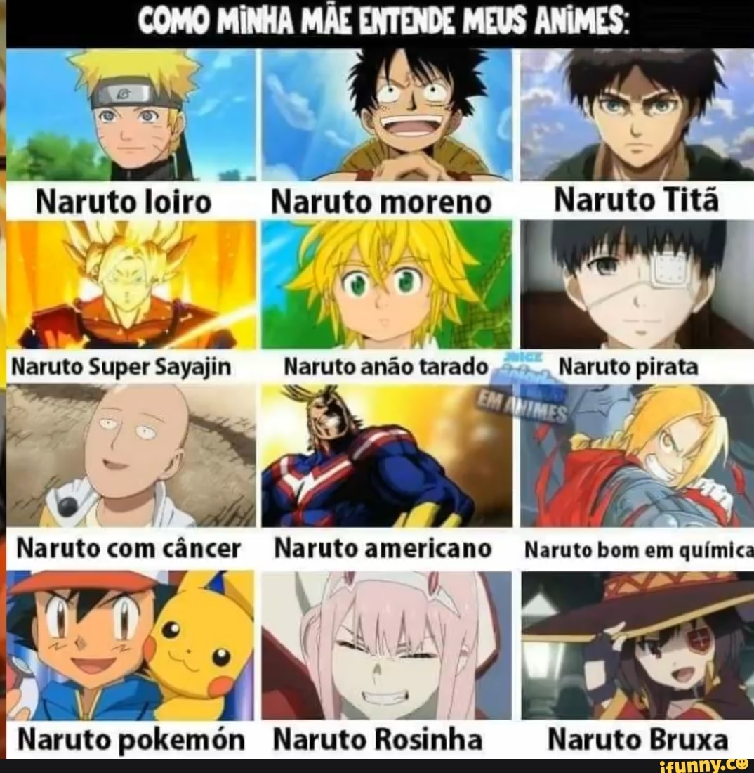 Naruto pokemón Naruto Rosinha Naruto Bruxa NE Naruto ba Sayajin