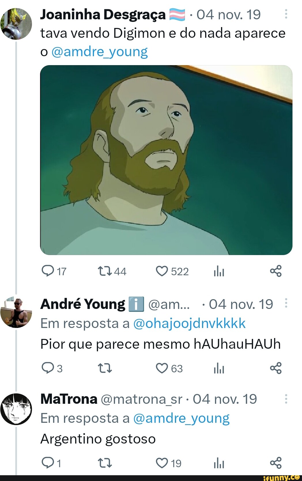 O homem que até andre teria medo : r/andreyoung