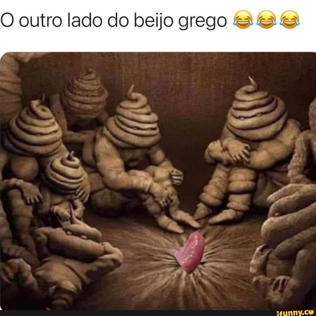 O outro lado do beijo grego - iFunny Brazil