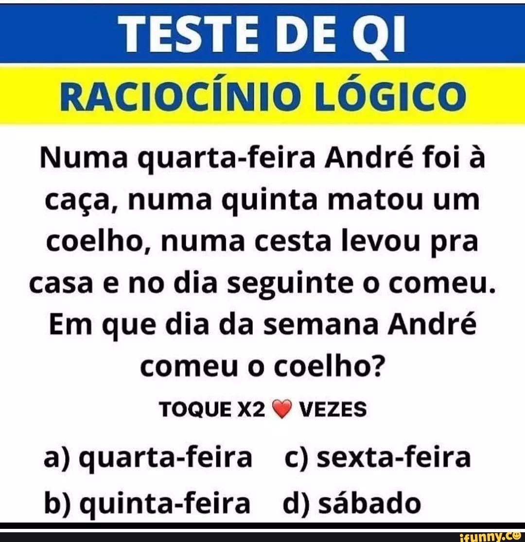 E aí, você é fera em raciocínio lógico? - CodeBuddy Santos