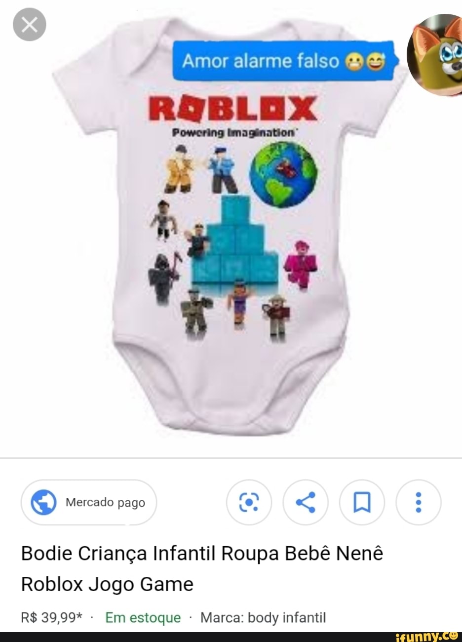 roupa do roblox para bebe