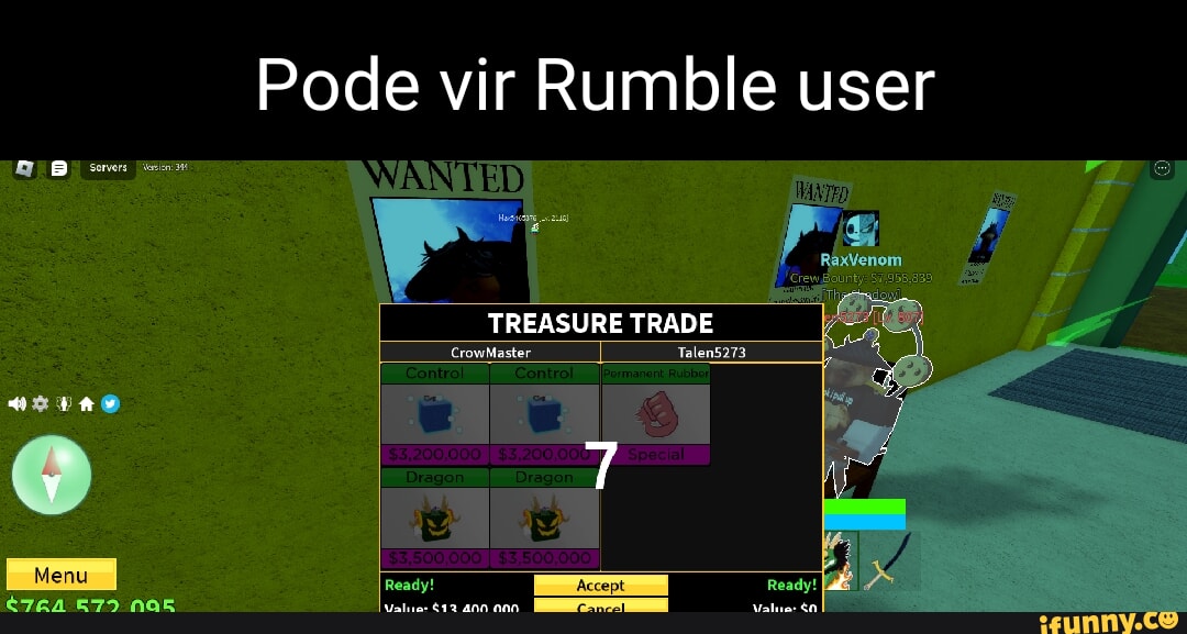 De vir Rumble user WA ED TREASURE TRADE Talen5273 o__ Contro_ I ABE -  iFunny Brazil