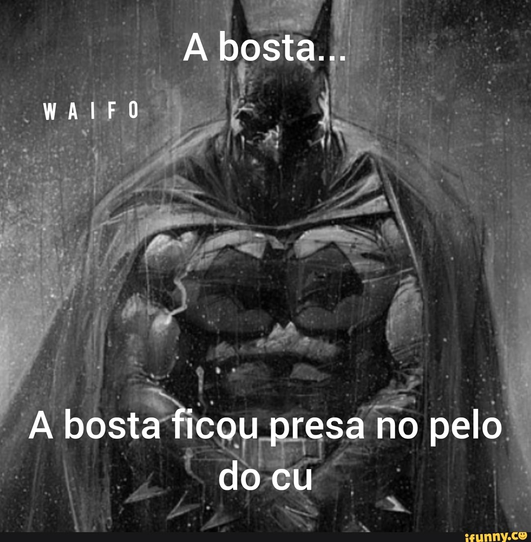 Bosta... is WAIFO A bosta ficou presa no pelo do cu - iFunny Brazil