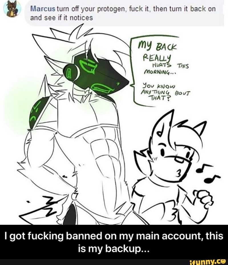 I've officially ran out of content.. fuck - - - - #furry #protogen