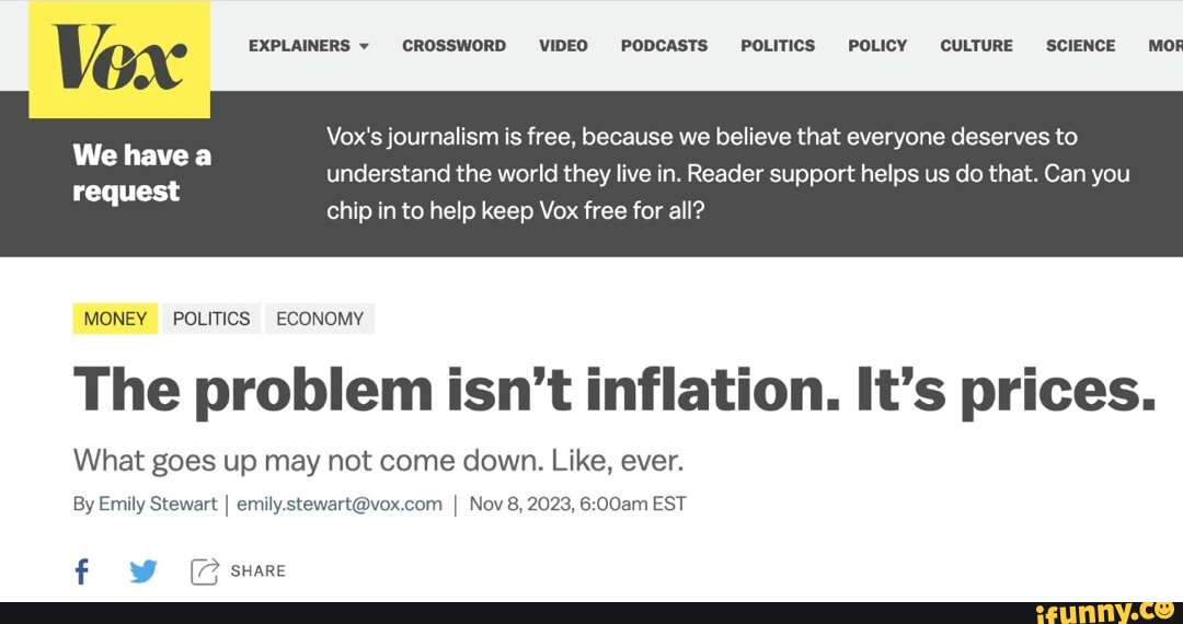 Will you support Vox's journalism? - Vox