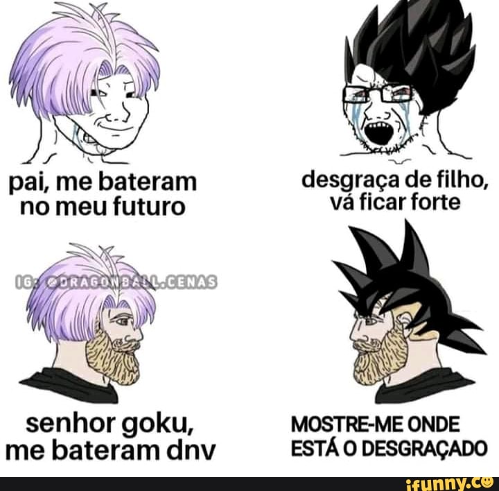 Pai obtém mais de 1 milhão de likes para chamar filho de Goku