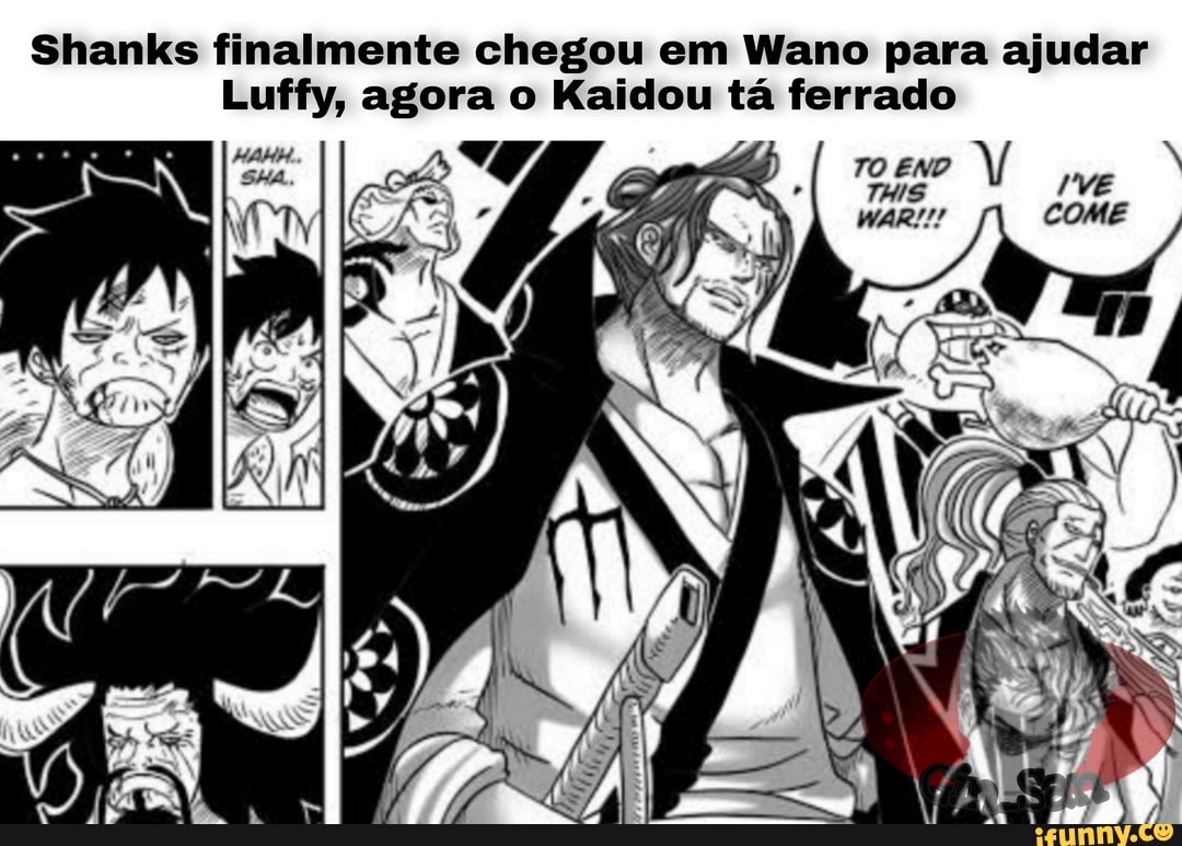 Luffy Vs Kaido (One Piece) - Guerra em Wano