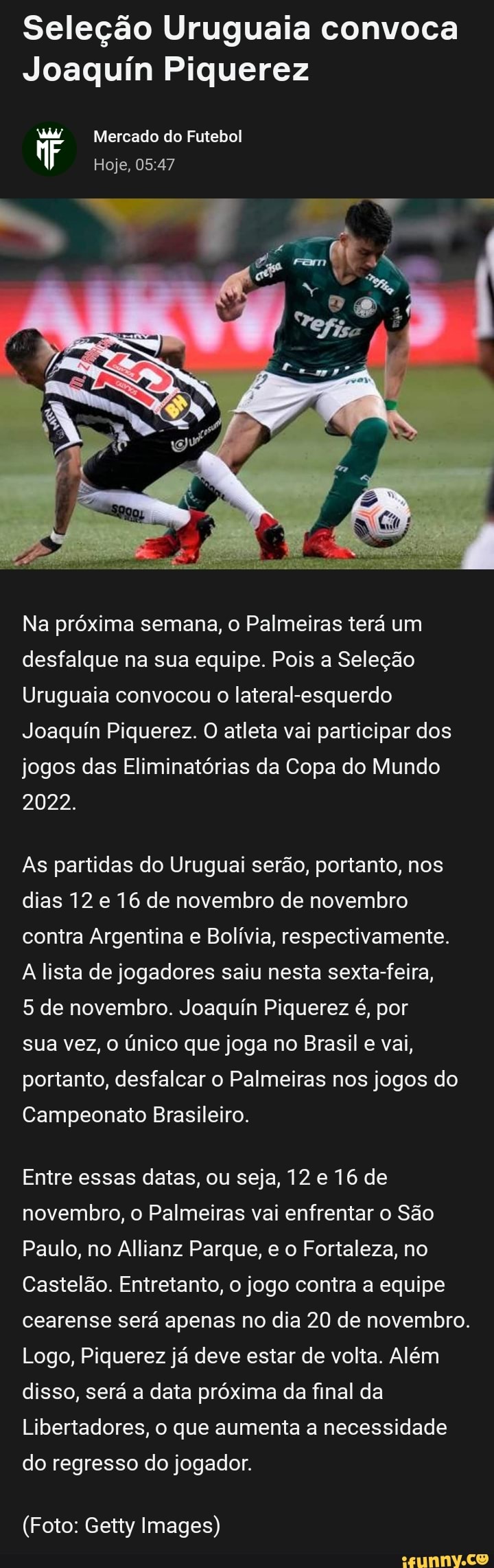 Manda foto do cacete Partidas Brasileirão Série A - Hoje Encerrado SPFCI  Palmeiras São Paulo Breno 16, 26' J. Piquerez (P), 87 M. Rocha 84' Rafinha  61' 59 - iFunny Brazil