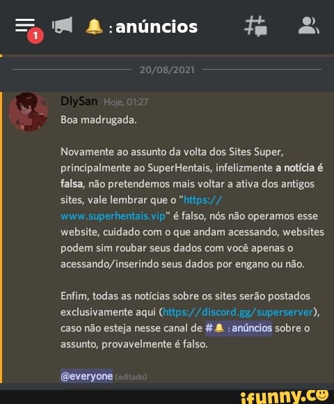 Hoje, um dos maiores sites de anime (pára mim), acabou sendo derrubado por  direitos autorais, junto com o Super Mangás e Super Hentais Vou falar  sobres os sites, é oque esta aconteceu