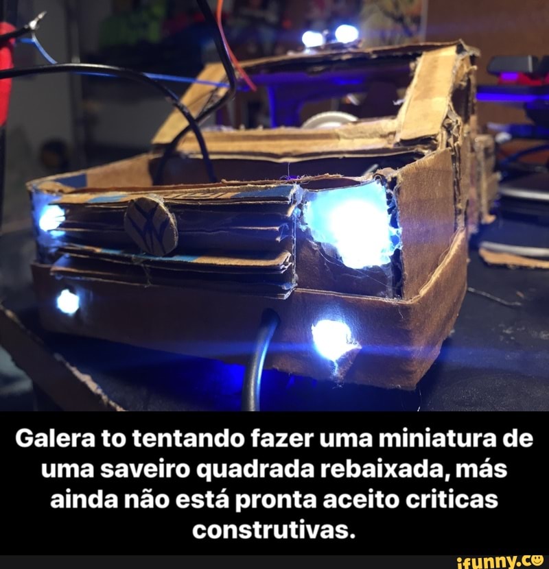 Miniatura Saveiro Rebaixada