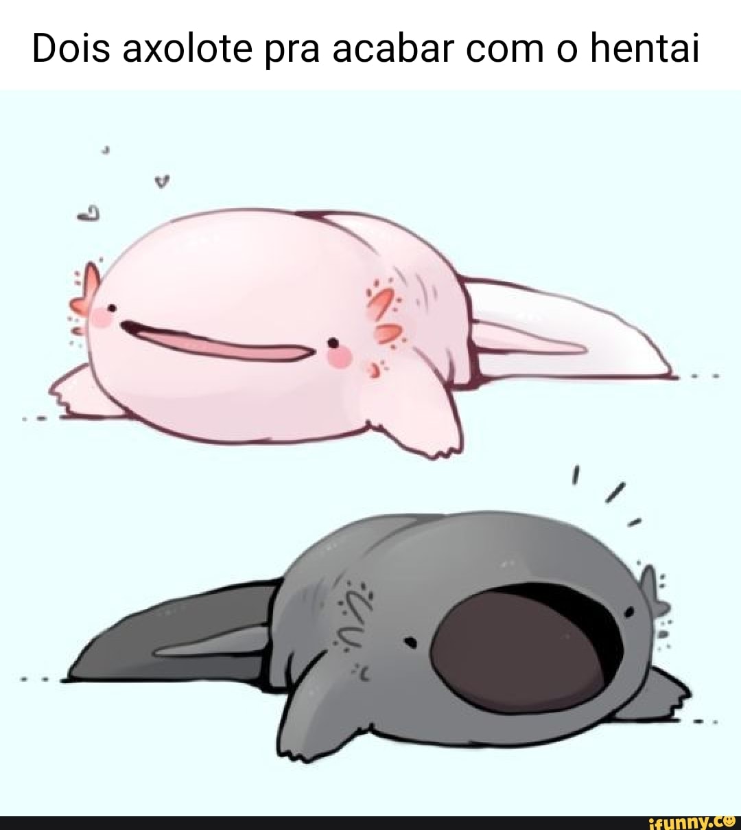 Zerei o joguinho dos axalotes do google kkkkk Você encontrou todos os cinco  tipos de axolote! Só eu e meus melhores amigos - iFunny Brazil