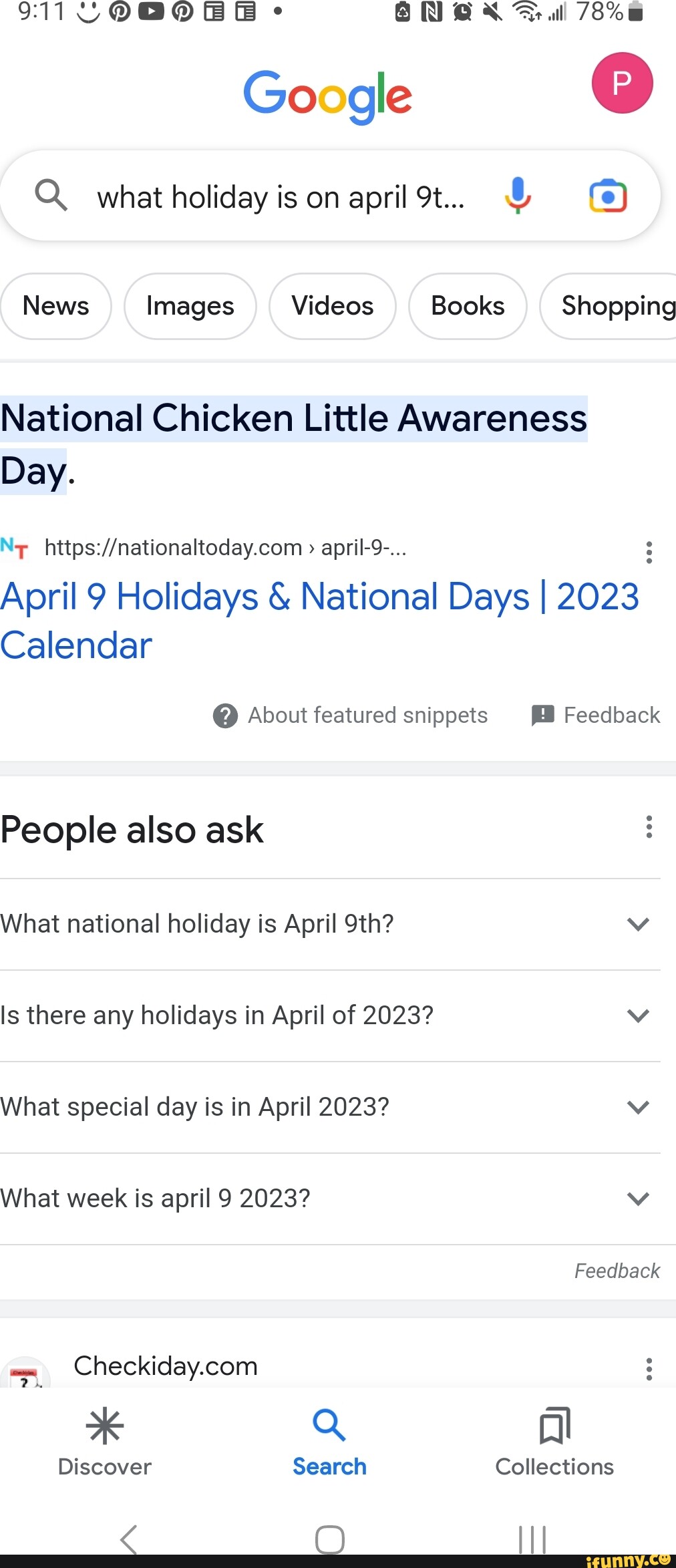 911 BN .ul Google Q what holiday is on april News Images Videos Books  Shopping National