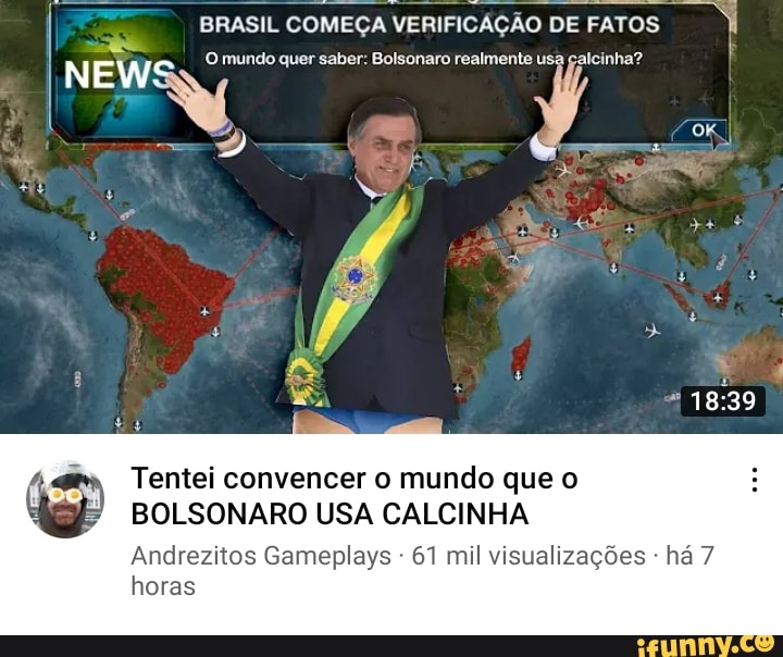 QUANDO O GRANDE SOGEKING, ACERTOU A BANDEIRA DO GOVERNO MUNDIAL - iFunny  Brazil