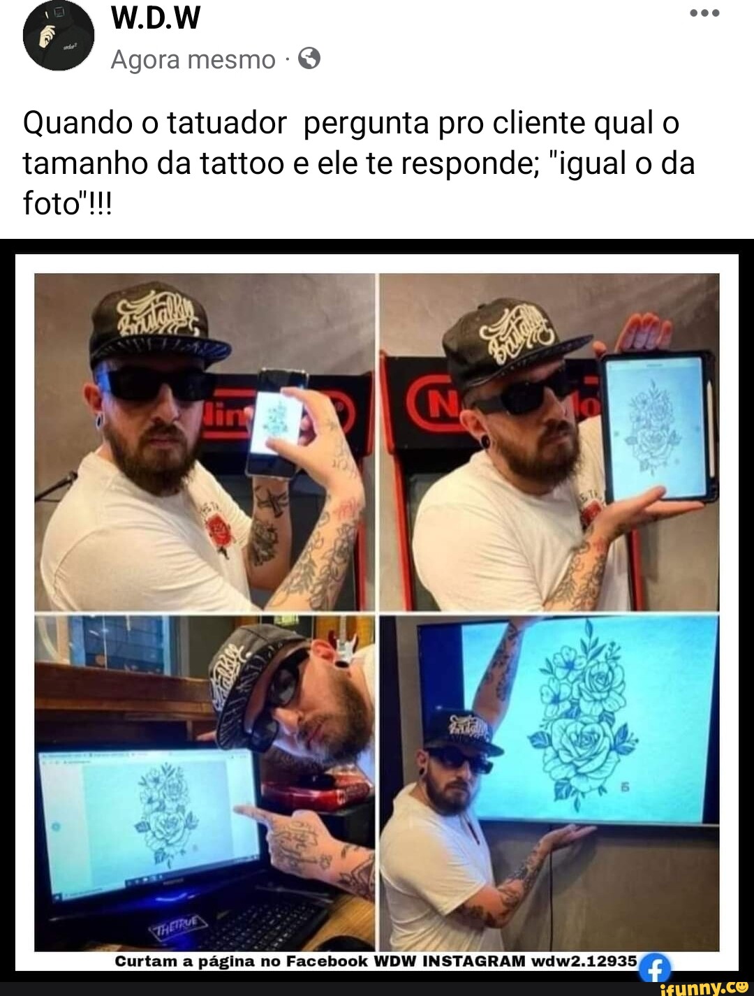 ABT Duduelista on X: rapaziada. o irmãozinho ai precisa de ajuda pra  consertar a tatto, e um bom tatuador falou q se pegar 2 k no insta vai  fazer de graça pra