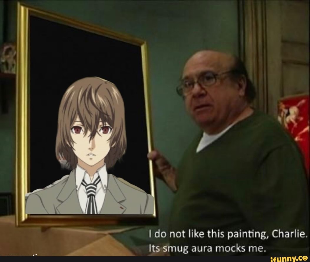 I do not like this painting Charlie. Its smug aura mocks me