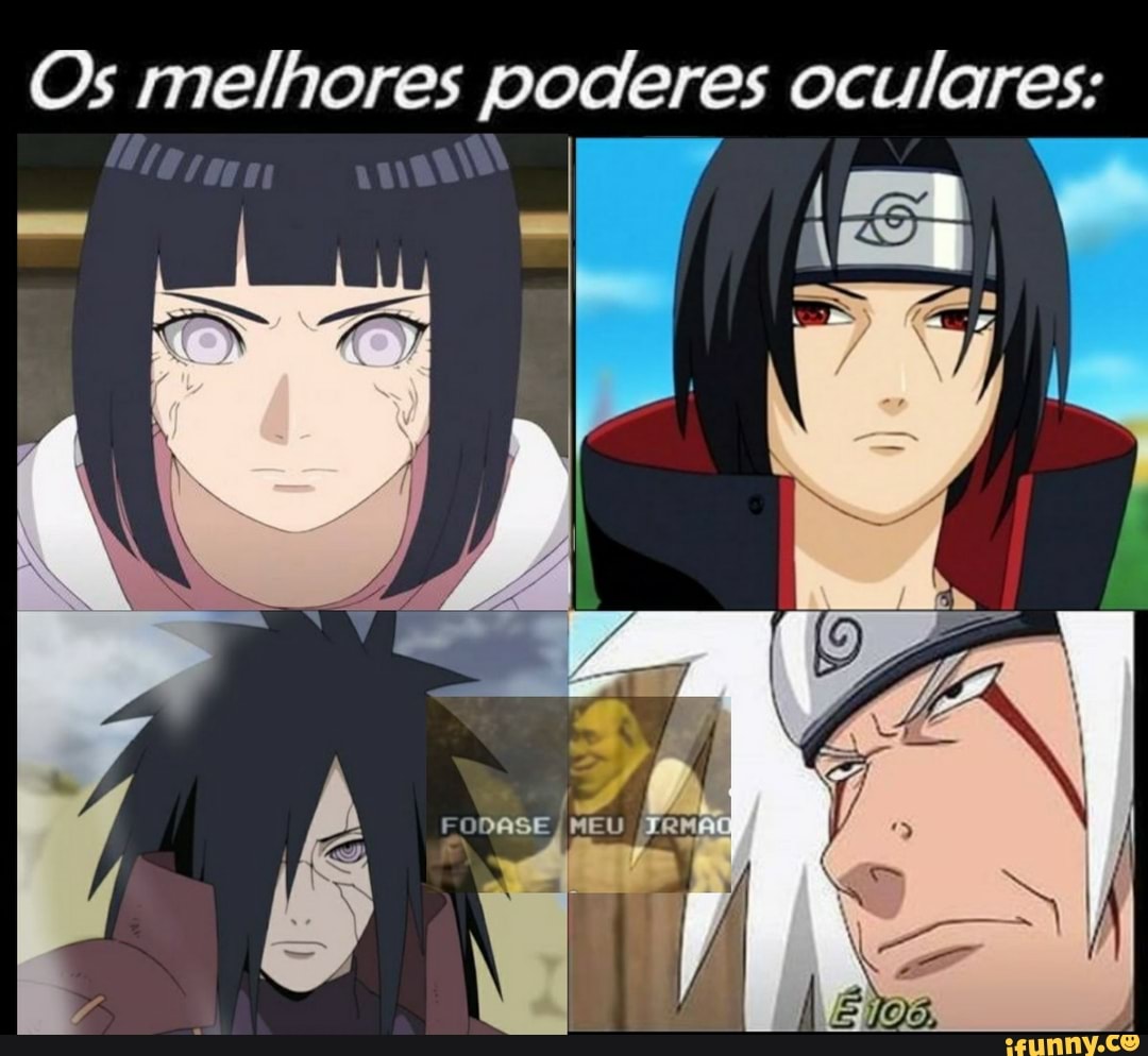 NARUTO, Poderes Oculares