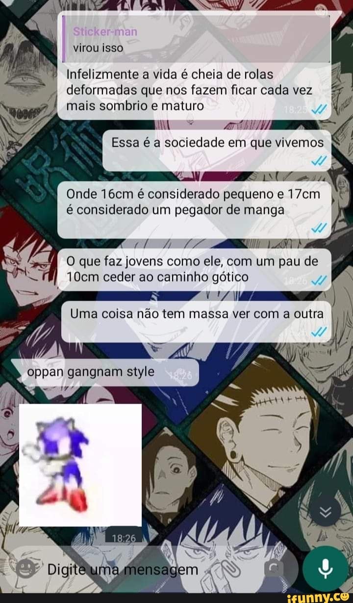 Virou isso Infelizmente a vida é cheia de rolas I deformadas que nos fazem  ficar cada