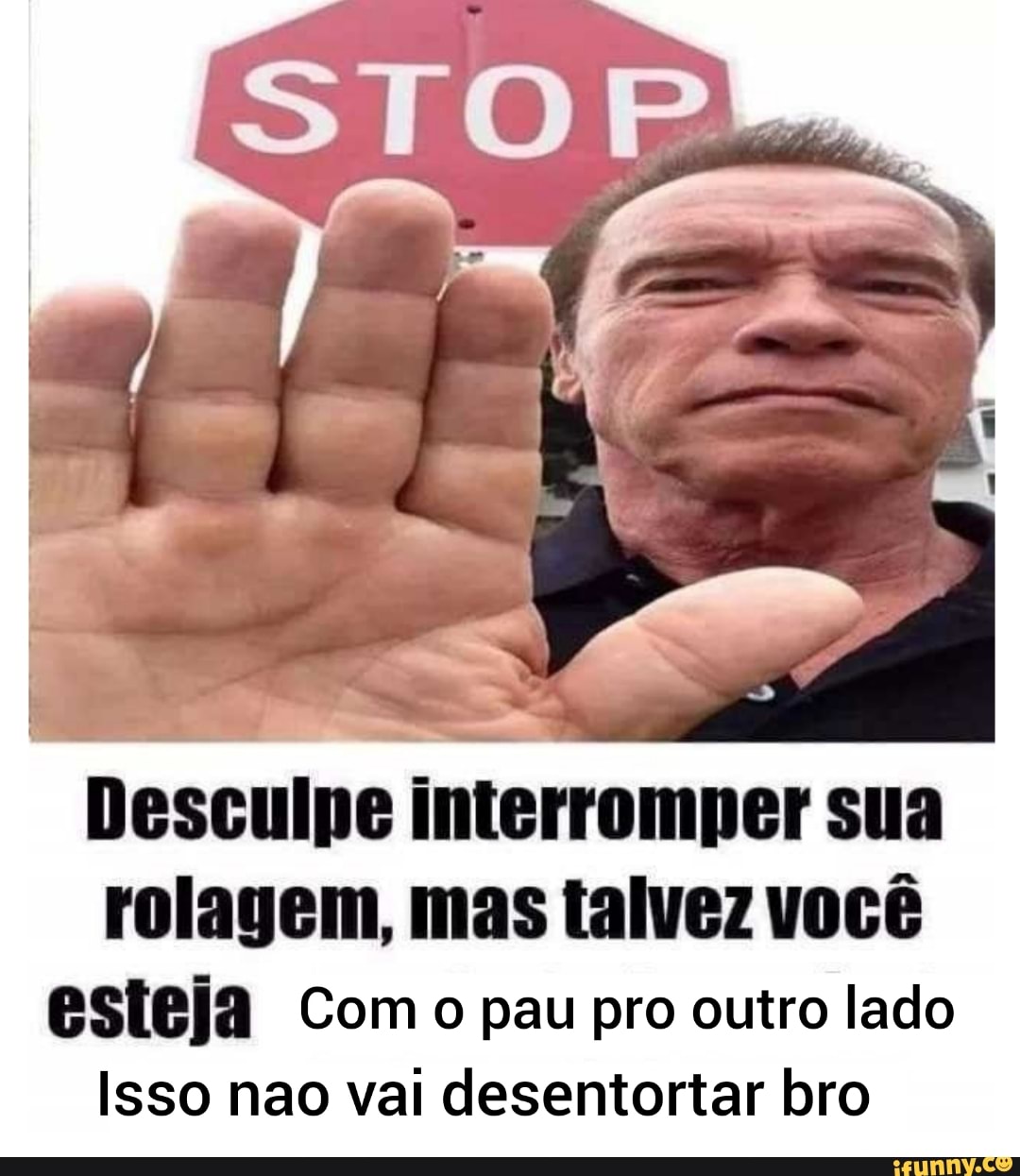 Desculpe interromper sua i talu 6 rolagem, mas talvez VOCÊ esteja Com o pau  pro outro lado Isso nao vai desentortar bro - iFunny Brazil