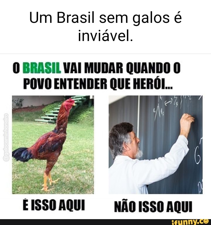 O BRASILVAI MUDAR QUANDO O POVO ENTENDER QUE HERÓI 4 feitos na