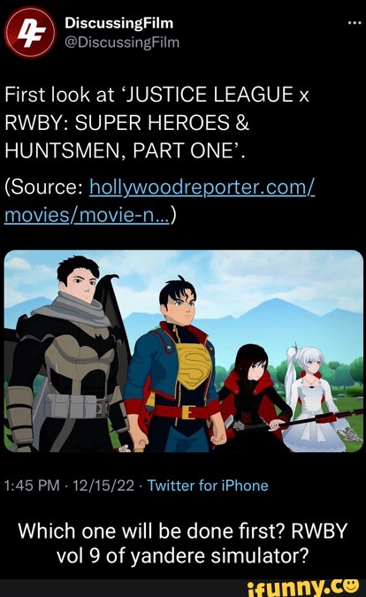 Justice League x RWBY: Super Heroes and Huntsmen, Part One