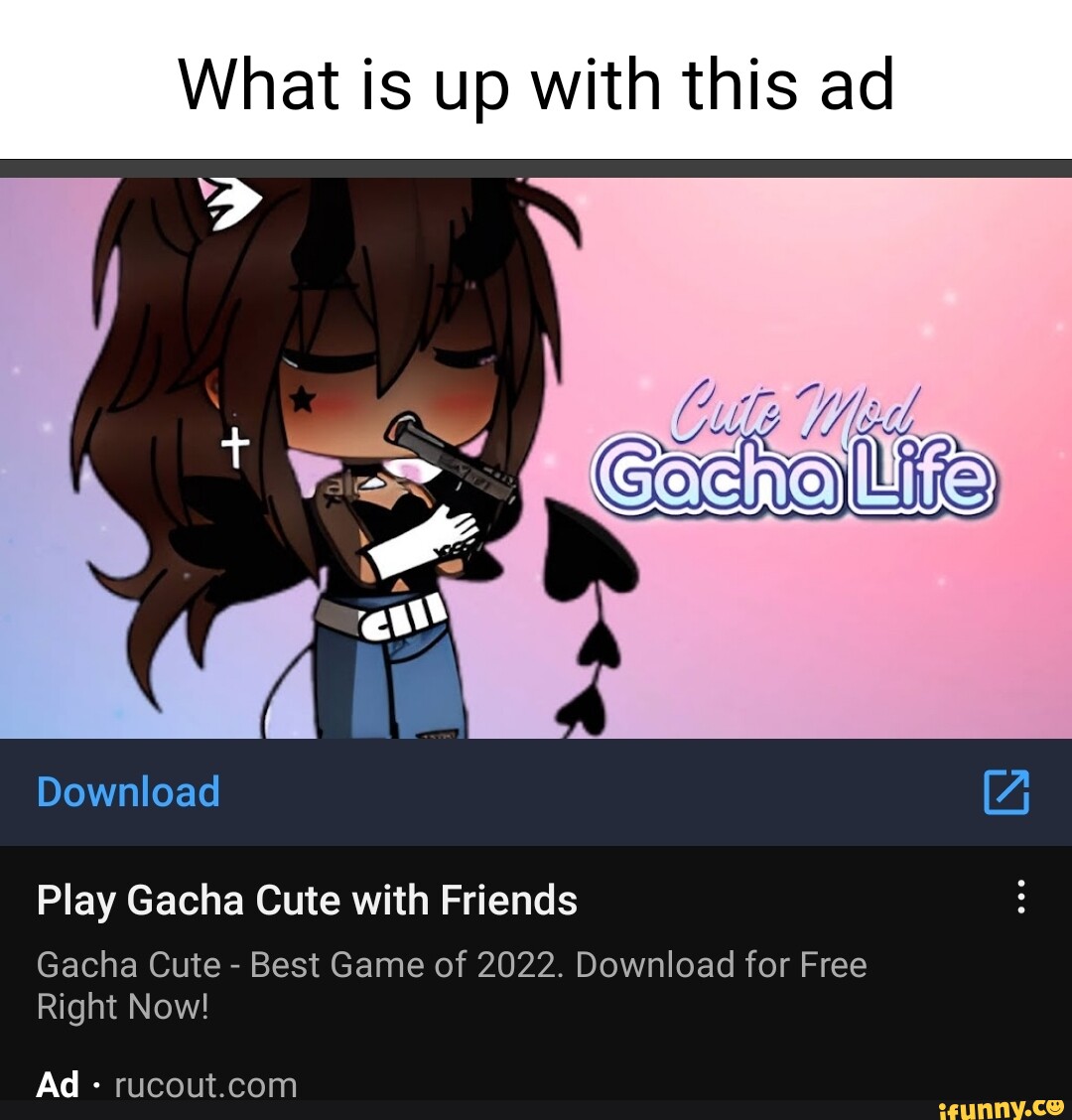 Gacha Club Contains ads In-app purchases About this game Dress up cute  chibi characters and gacha for units to battle in story mode! - iFunny  Brazil