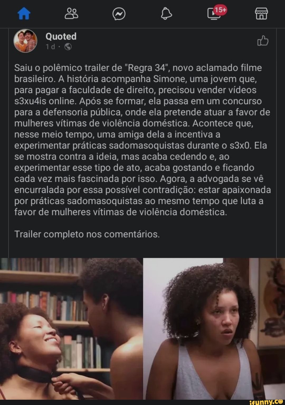 Quoted SS Saiu o polêmico trailer de 