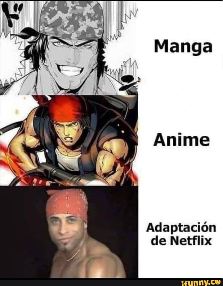 Esta rara la adaptación . . . . . . . . . . . . . #animememes