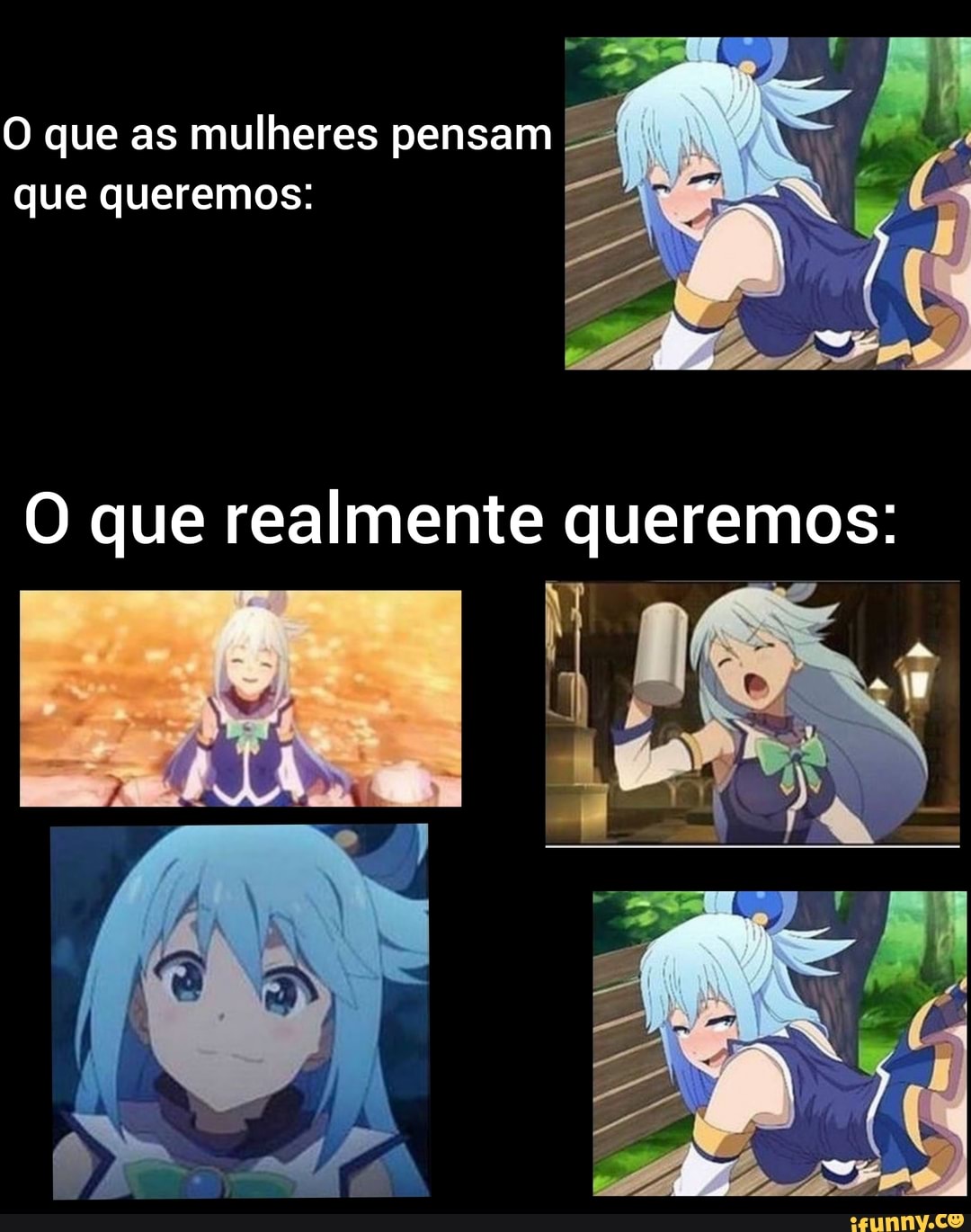 Como as pessoas pensam que os animes são: realmente os an imes são