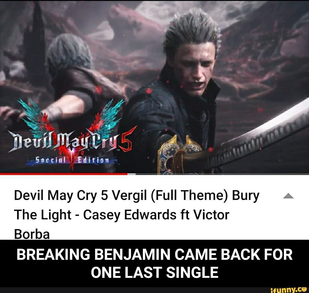 Vergil's Devil May Cry 5 Special Edition Theme Is Out Now on