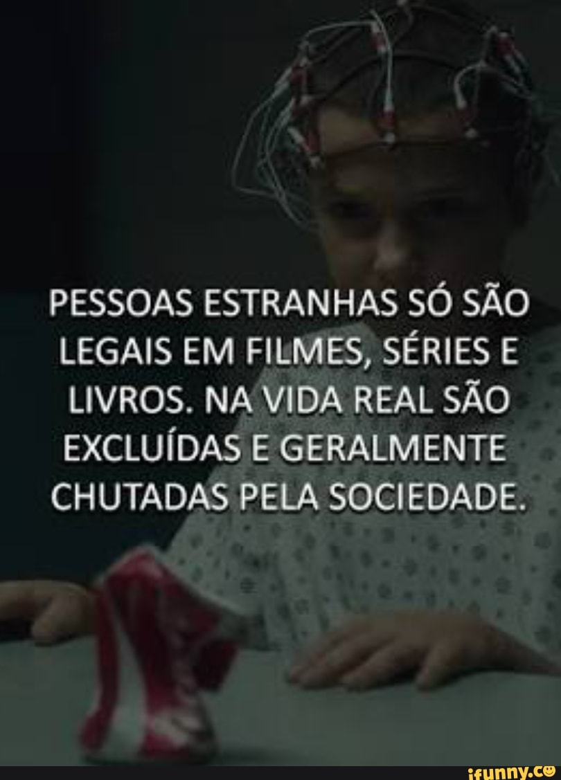 Frases de filmes, livros, séries e tal.