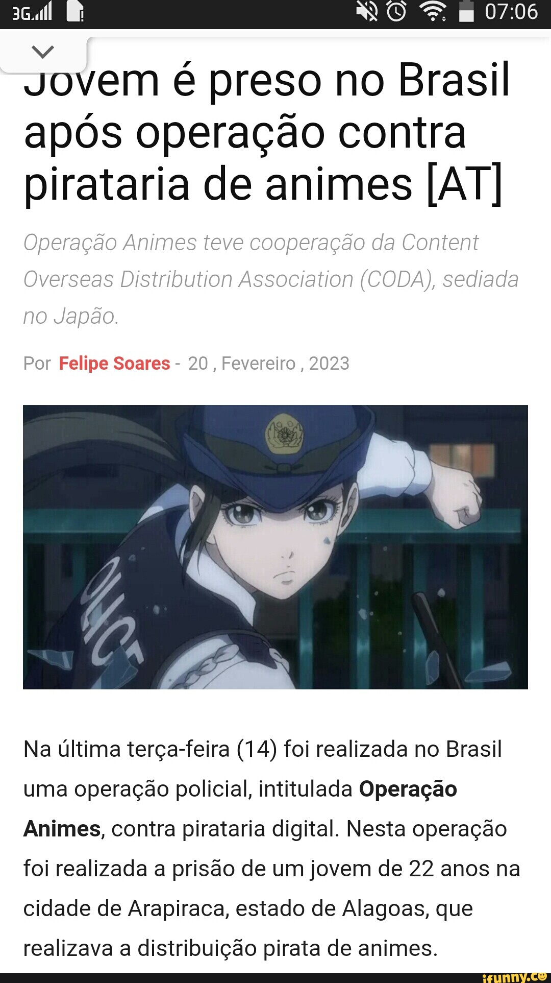 Operação fecha 36 sites de pirataria de animes no Brasil : r/brasil